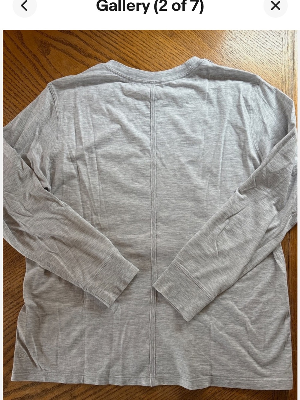 LULULEMON Women’s Love Lightweight Long-Sleeve Crewneck Shirt Pima Cotton Small? - Picture 2 of 7
